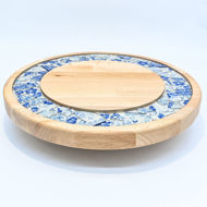 Picture of SMALL DECOR ROUND BOARD Flowers Mix