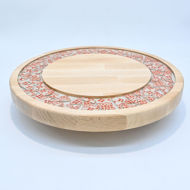 Picture of Taca mała obrotowa - ceramika MIX KWIATY