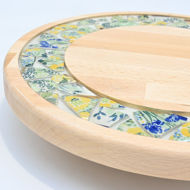 Obrazek Taca mała obrotowa - ceramika MIX